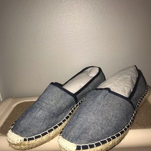 J. Crew Chambray Espadrilles || Size 8